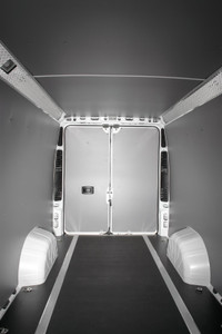 Quiet & Durable Gray Van Door Liner | DuraTherm Material | Easy Install | Lifetime Warranty
