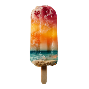 Rainbow Ice Cream V3 Vinyl Car Decal Sticker – Waterproof & UV-Resistant 6.826666666666667"