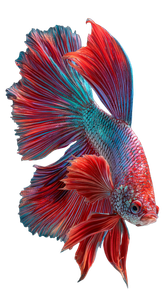 Betta Fish Wallpaper Vinyl Car Decal Sticker – Waterproof & UV-Resistant 4.8533333333333335"