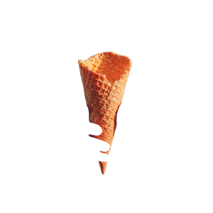 Empty Ice Cream Cone V4 Vinyl Car Decal Sticker – Waterproof & UV-Resistant 3.4133333333333336"