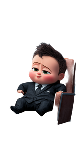 Cartoon Ceo Baby Vinyl Car Decal Sticker – Waterproof & UV-Resistant 4.8533333333333335"