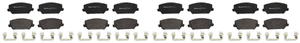 4x Brembo Premium Brake Pads | Fits 2019-2020 Hyundai Veloster N, Santa Fe | Low-Metallic Set + Hardware 4x Brembo Premium Brake Pads | Fits 2019-2020 Hyundai Veloster N, Santa Fe | Low-Metallic Set + Hardware