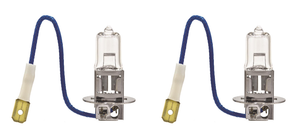 2x Hella H3 100W Halogen Bulb | High/Low Beam, Clear, 1850 Lumens