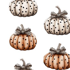 Polka Dot Pumpkins V3 Vinyl Car Decal Sticker – Waterproof & UV-Resistant 6.826666666666667"
