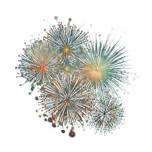 Fireworks Explosion Vinyl Car Decal Sticker – Waterproof & UV-Resistant 6.826666666666667"