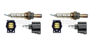 2x Denso Oxygen Sensor 234-4274 OE Replacement; Direct Fit; 4 Wire