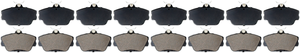4x Raybestos Brakes Brake Pad | Fits Various 1993-2007 | Mercury Sable, Cougar | Ford Taurus, Thunderbird | Lincoln Continental, Mark VIII | Ceramic with OE Design