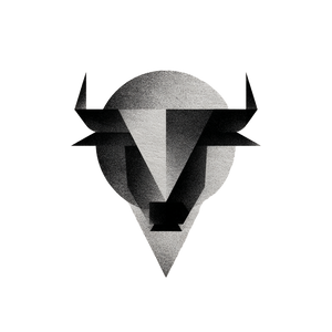 Abstract Bull Head V2 Vinyl Car Decal Sticker – Waterproof & UV-Resistant 6.826666666666667"