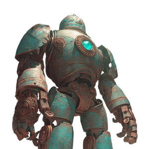 Bronze Golem Foundry Vinyl Car Decal Sticker – Waterproof & UV-Resistant 6.826666666666667"