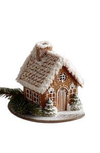 Gingerbread House V2 Vinyl Car Decal Sticker – Waterproof & UV-Resistant 4.4
