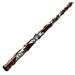 Bronze Pearl Wand V2 Vinyl Car Decal Sticker – Waterproof & UV-Resistant 6.826666666666667"