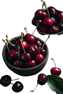 Fresh Cherries Arrangement Vinyl Car Decal Sticker – Waterproof & UV-Resistant 4.426666666666667"