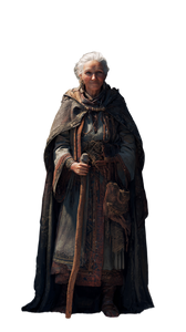 Elder Druid Portrait Vinyl Car Decal Sticker – Waterproof & UV-Resistant 9.706666666666667"