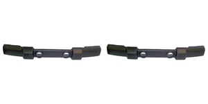 2x Enhance Your Jeep Wrangler JK | 1-Piece Bumper | High Quality | Easy Install | OE Fitment | Black Plastic | No Drilling | With Tow Hook Cutouts 2x Enhance Your Jeep Wrangler JK | 1-Piece Bumper | High Quality | Easy Install | OE Fitment | Black Plastic | No Drilling | With Tow Hook Cutouts