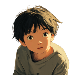 Curious Korean Boy V2 Vinyl Car Decal Sticker – Waterproof & UV-Resistant 6.826666666666667"
