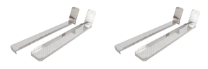 2x Premium Brite-Tread Running Board | Fit Ford F-150,F-250,F-350 | Strong Aluminum, Classic Design 2x Premium Brite-Tread Running Board | Fit Ford F-150,F-250,F-350 | Strong Aluminum, Classic Design