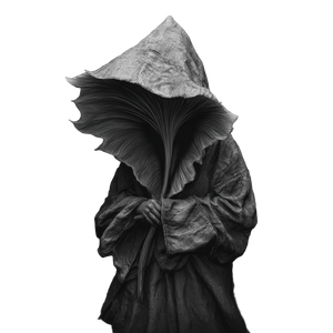 Mysterious Hooded Figure V90 Vinyl Car Decal Sticker – Waterproof & UV-Resistant 6.826666666666667"