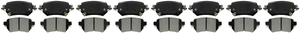 4x Raybestos Brakes Brake Pads | Subaru Crosstrek Ascent Outback Forester Legacy | R-Line OE Replacement Ceramic 4x Raybestos Brakes Brake Pads | Subaru Crosstrek Ascent Outback Forester Legacy | R-Line OE Replacement Ceramic