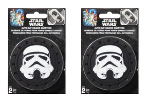 2x Officially Licensed Star Wars Stormtrooper Coasters | Set of 2, Easy To Clean