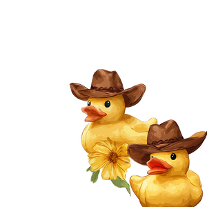 Cowboy Duck V5 Vinyl Car Decal Sticker – Waterproof & UV-Resistant 3.4133333333333336"
