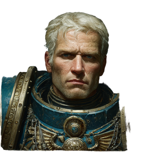 Ultramarines Psyker Portrait Vinyl Car Decal Sticker – Waterproof & UV-Resistant 6.826666666666667"