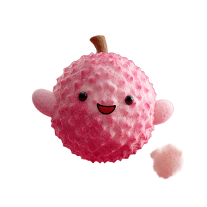 Cartoon Lychee Candy Vinyl Car Decal Sticker – Waterproof & UV-Resistant 3.4133333333333336"
