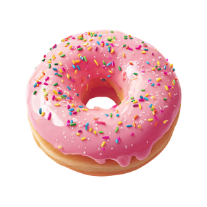 Glazed Donut V2 Vinyl Car Decal Sticker – Waterproof & UV-Resistant 3.4133333333333336"