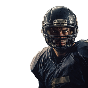 American Football Player V5 Vinyl Car Decal Sticker – Waterproof & UV-Resistant 3.4133333333333336"