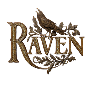 Raven Logo V4 Vinyl Car Decal Sticker – Waterproof & UV-Resistant 3.4133333333333336"