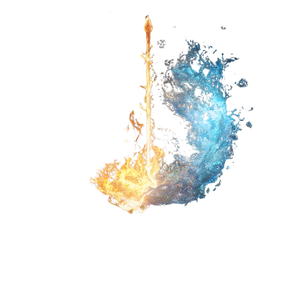 Harmonious Elemental Wand Vinyl Car Decal Sticker – Waterproof & UV-Resistant 6.826666666666667"
