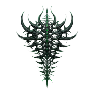 Glowing Spine Sigils Vinyl Car Decal Sticker – Waterproof & UV-Resistant 3.4133333333333336"
