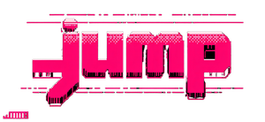 Pixel Jump Logo Vinyl Car Decal Sticker – Waterproof & UV-Resistant 2.453333333333333"