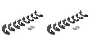 2x Go Rhino Running Board Mounting Kit | Slim Design | Easy Install | 5 Year Warranty