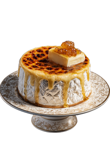Cheese Dessert Cake Vinyl Car Decal Sticker – Waterproof & UV-Resistant 4.1066666666666665"