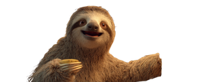 Bipedal Sloth Shopper Vinyl Car Decal Sticker – Waterproof & UV-Resistant 2.293333333333333