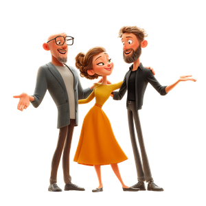 Pixar Dance Lesson Vinyl Car Decal Sticker – Waterproof & UV-Resistant 6.826666666666667"