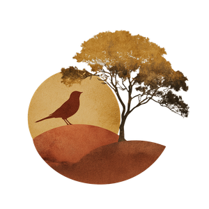 Aging Bird Logo Vinyl Car Decal Sticker – Waterproof & UV-Resistant 3.4133333333333336"