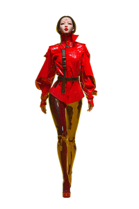 Cyberpunk Fashion Model V20 Vinyl Car Decal Sticker – Waterproof & UV-Resistant 4.4