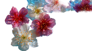 Flowers On Water Vinyl Car Decal Sticker – Waterproof & UV-Resistant 5.4