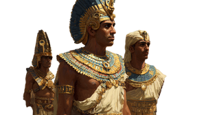 Egyptian Pharaoh V5 Vinyl Car Decal Sticker – Waterproof & UV-Resistant 2.72"