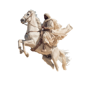 Arabian Horse Warrior Vinyl Car Decal Sticker – Waterproof & UV-Resistant 6.826666666666667"