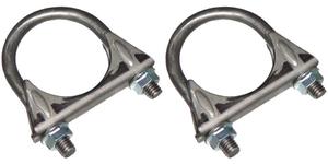 2x Heavy Duty 4 Inch Exhaust Clamp | Easy Install, High Performance | Steel Construction 2x Heavy Duty 4 Inch Exhaust Clamp | Easy Install, High Performance | Steel Construction