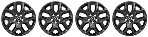 4x Transform Jeep Renegade Wheels | Gloss Black 17" Snap-On Skins | Set Of 4