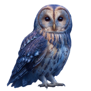 Mystical Tawny Owl Vinyl Car Decal Sticker – Waterproof & UV-Resistant 6.826666666666667"