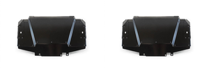 2x 2021-2023 Ford Bronco Skid Plate | High Grade Aluminum Alloy, Satin Black, Bolt-On 2x 2021-2023 Ford Bronco Skid Plate | High Grade Aluminum Alloy, Satin Black, Bolt-On