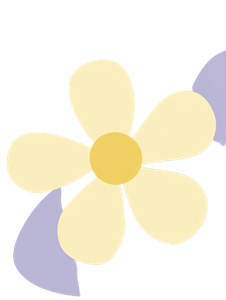 Rounded Petal Flower Vinyl Car Decal Sticker – Waterproof & UV-Resistant 8.213333333333333"