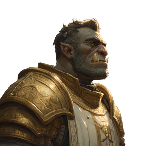 Orc Paladin V6 Vinyl Car Decal Sticker – Waterproof & UV-Resistant 3.4133333333333336"
