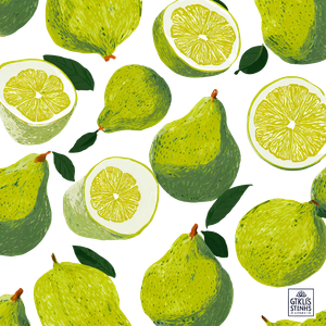 Taiwan Pomelo Pattern Vinyl Car Decal Sticker – Waterproof & UV-Resistant 6.826666666666667"