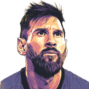 Lionel Messi V7 Vinyl Car Decal Sticker – Waterproof & UV-Resistant 3.4133333333333336"