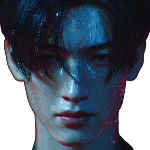 Ai Korean Male Vinyl Car Decal Sticker – Waterproof & UV-Resistant 6.826666666666667"